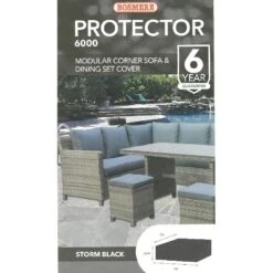 Bosmere Protector 6000 - Modular Corner Sofa Dining Set Outdoor Furniture Cover -Furniture Nature Shop 2x3 modualr set web