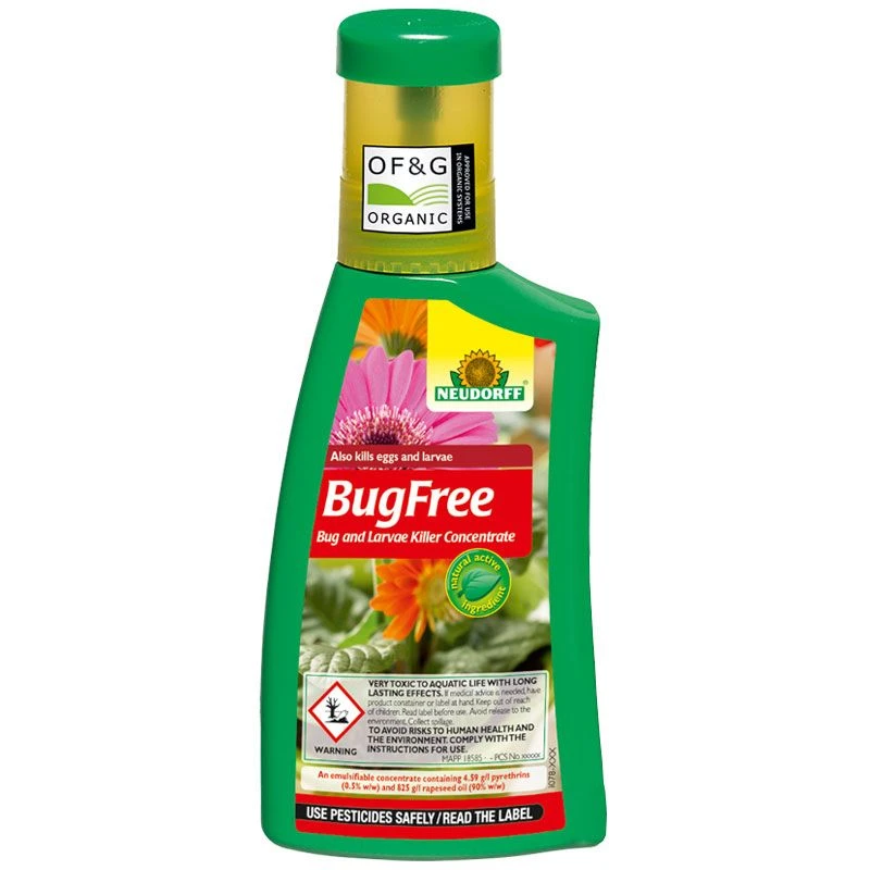 BugFree Bug And Larvae Killer Concentrate 250ml 1 BugFree Bug And Larvae Killer Concentrate 250ml