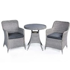 Supremo Catalan 2 Seat Garden Rattan Bistro Set -Furniture Nature Shop catalan bistro studio web