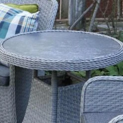 Supremo Catalan 2 Seat Garden Rattan Bistro Set -Furniture Nature Shop catalan bistro table web2 1