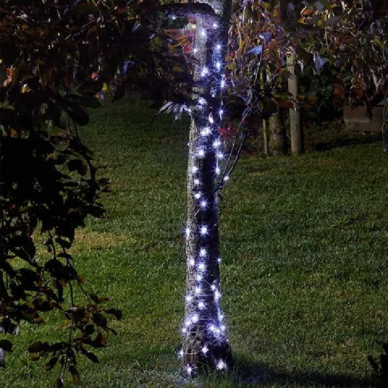 Smart Solar - Solar Powered Cool White Firefly String Lights 1 Smart Solar - Solar Powered Cool White Firefly String Lights