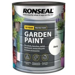 Ronseal- Garden Paint For Brick, Stone, Terracotta, Metal & Wood -Furniture Nature Shop daisy web