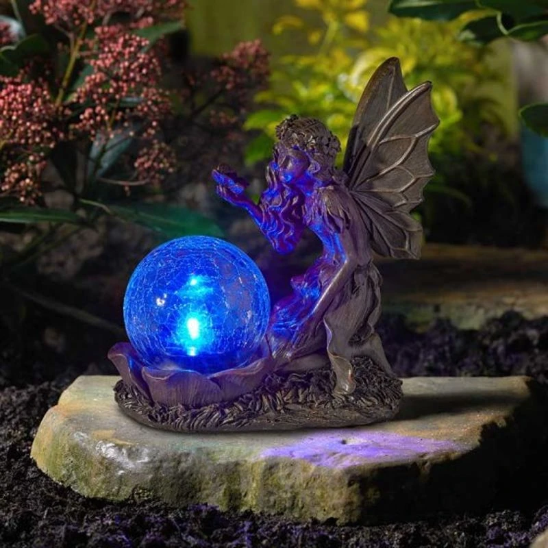 Smart Solar - Solar Powered Gazing Fairy Ornament Light 1 Smart Solar - Solar Powered Gazing Fairy Ornament Light