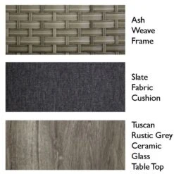 Hartman Heritage 2 Seat Reclining Lounge Set 7 Hartman Heritage 2 Seat Reclining Lounge Set -Furniture Nature Shop heritage swatch grid 9