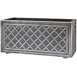 Lead Effect Trough Planter