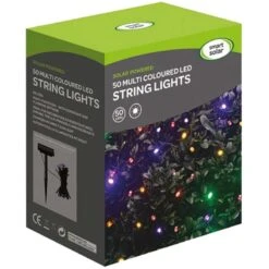 Smart Solar - Solar Powered Multi Coloured LED String Lights -Furniture Nature Shop multi solar string lights web3 1