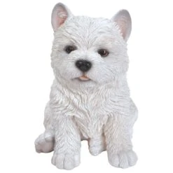 Vivid Arts Pet Pals - Puppy Garden Ornament (Small Breeds) -Furniture Nature Shop pet pals west highland puppy web