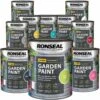 Ronseal- Garden Paint For Brick, Stone, Terracotta, Metal & Wood