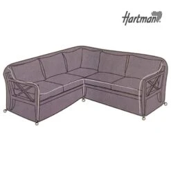 Hartman Sorrento Square Corner Casual Sofa Protective Outdoor Furniture Cover