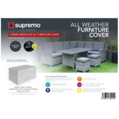 Supremo Corner Modular Set All Weather Outdoor Furniture Cover -Furniture Nature Shop supremo corner modular set cover web