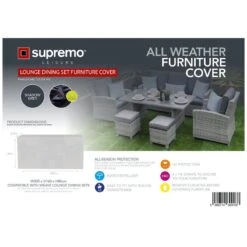 Supremo Lounge Dining Set All Weather Outdoor Furniture Cover 6 Supremo Lounge Dining Set All Weather Outdoor Furniture Cover -Furniture Nature Shop supremo lounge dining set cover web