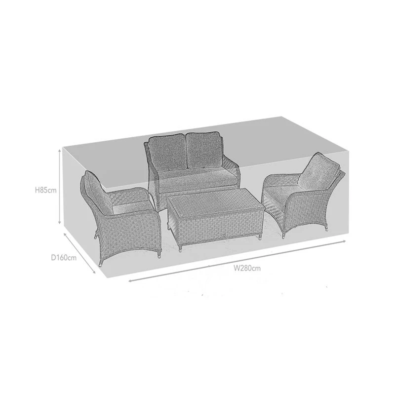 Supremo Lounge Set All Weather Outdoor Furniture Cover 2 Supremo Lounge Set All Weather Outdoor Furniture Cover - Image 2