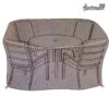 Hartman Vienna 4 Seat Round Dining Set Outdoor Furniture Cover