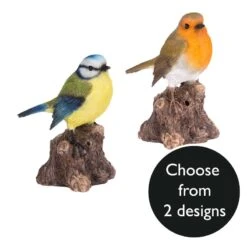 Vivid Arts Garden Friends - Singing Bird Garden Ornament