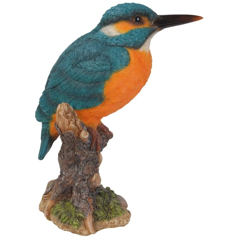 Vivid Arts Real Life Birds - Kingfisher Garden Ornament 2 Vivid Arts Real Life Birds - Kingfisher Garden Ornament - Image 2