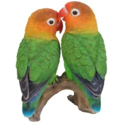 Vivid Arts Real Life Birds - Exotic Bird Garden Ornament -Furniture Nature Shop vivid arts love birds web