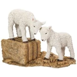 Vivid Arts Real Life Farm - Lamb Garden Ornament -Furniture Nature Shop vivid arts playful lambs web