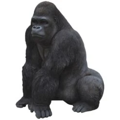Vivid Arts Real Life Zoo - Gorilla Garden Ornament -Furniture Nature Shop vivid arts real life zoo gorilla web 1