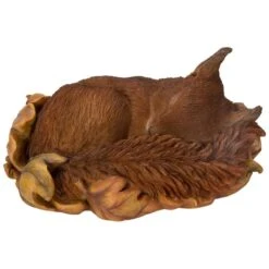 Vivid Arts Real Life Woodland - Red Squirrel Garden Ornament -Furniture Nature Shop vivid arts sleeping baby red squirrel web
