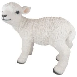 Vivid Arts Real Life Farm - Lamb Garden Ornament -Furniture Nature Shop vivid arts standing lamb web